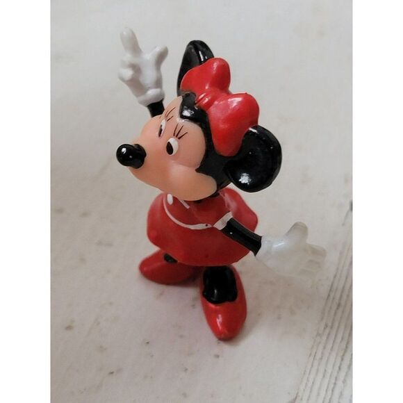 Applause Minnie Mouse red dress Disney Pixar toy figure - Picture 2 of 4